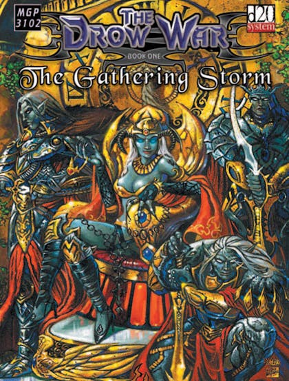 Drow War Vol 1: The Gathering Storm ebook