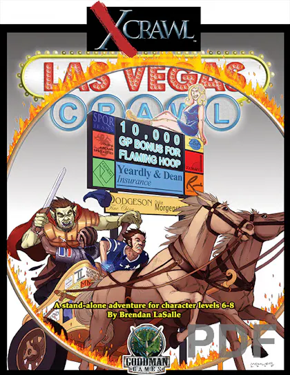 Xcrawl Las Vegas Crawl (3E)