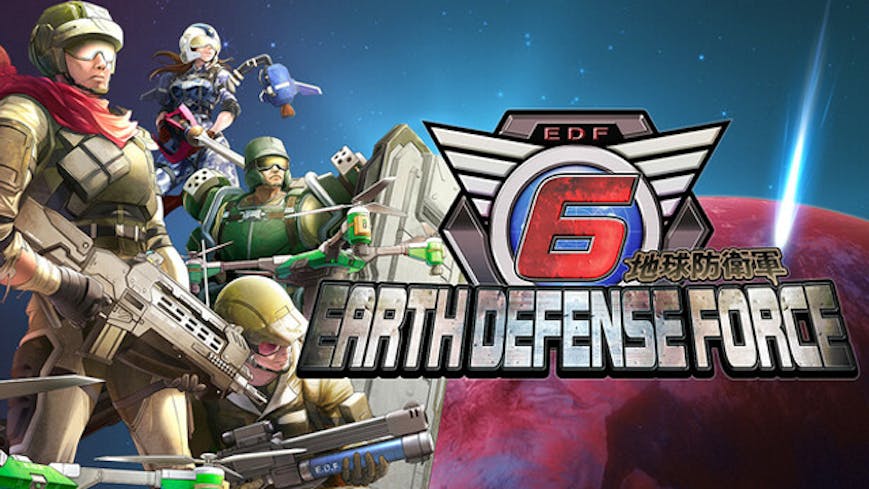 Product cover for EARTH DEFENSE FORCE 6