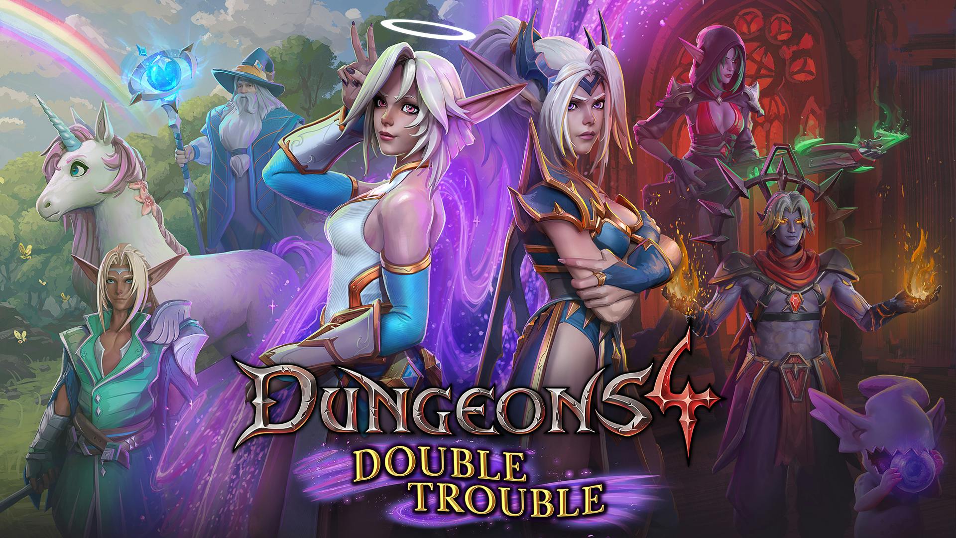 Dungeons 4 Double Trouble PC Steam Downloadable Content Fanatical