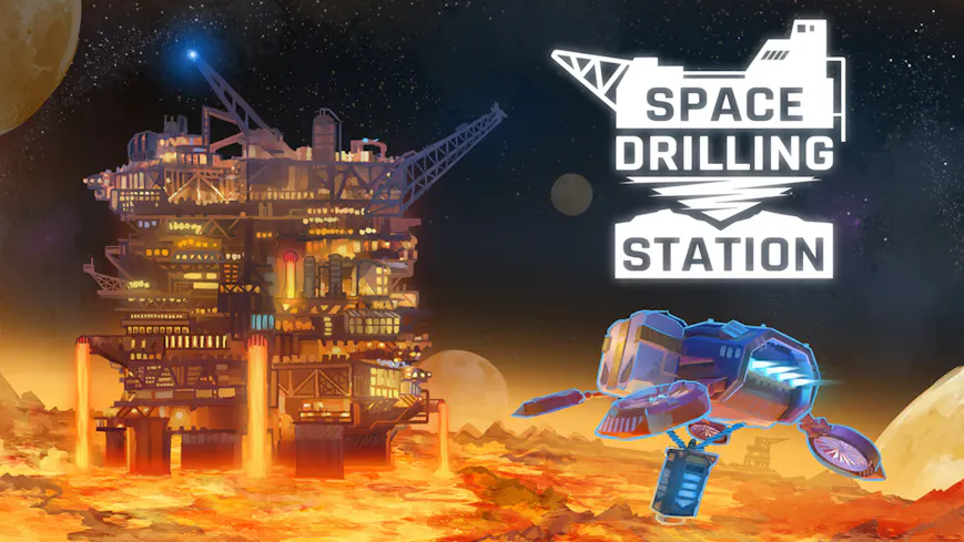 Product cover for Space Drilling Station
