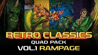 Retro Classics Quad Pack Vol.1 - Rampage