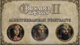Product cover for Crusader Kings II: Mediterranean Portraits - DLC