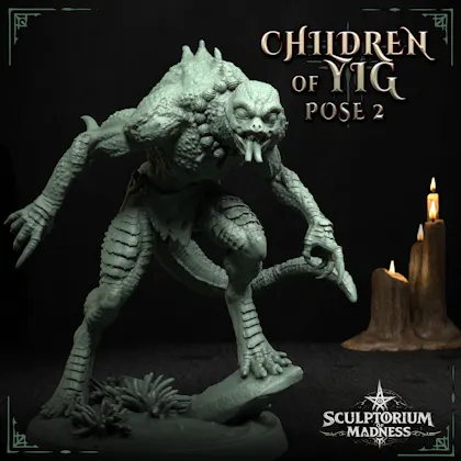 Children of Yig - pose 2 - Curse of Yig