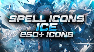 Cinematic Spell Icons - Ice - 250+ Icons