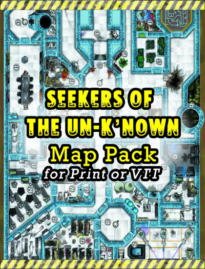 Seekers of the Un-K'Nown Digital Maps