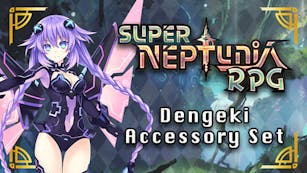 Product cover for Super Neptunia RPG - Dengeki Accessory Set DLC