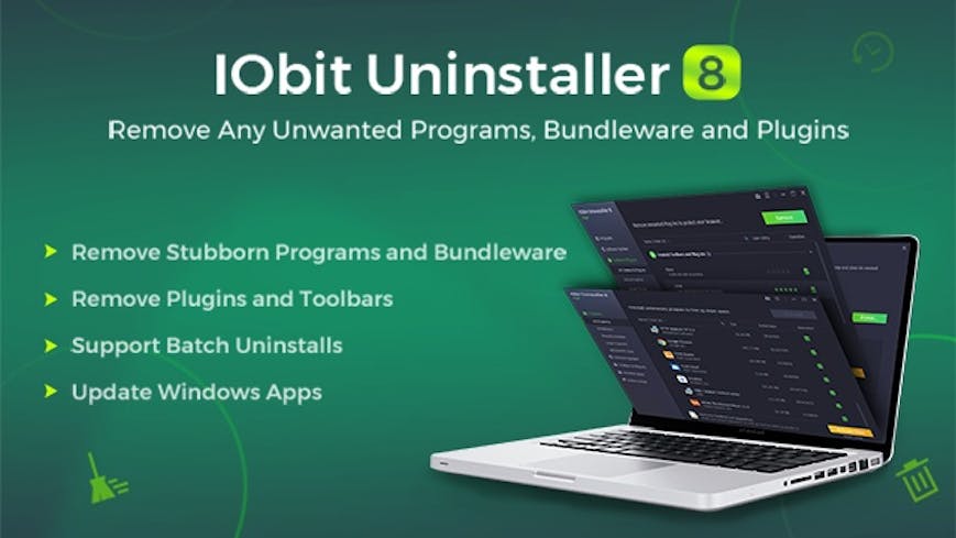 Product cover for IOBIT Uninstaller 8 Pro