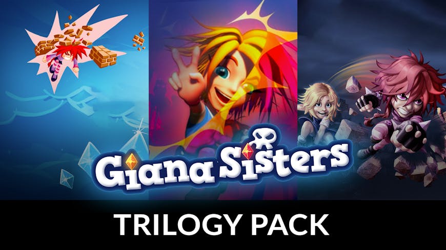 Product cover for Giana Sisters Trilogy Pack