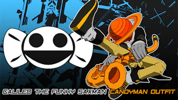 Lethal League Blaze - Galileo the Funky Saxman outfit for Candyman