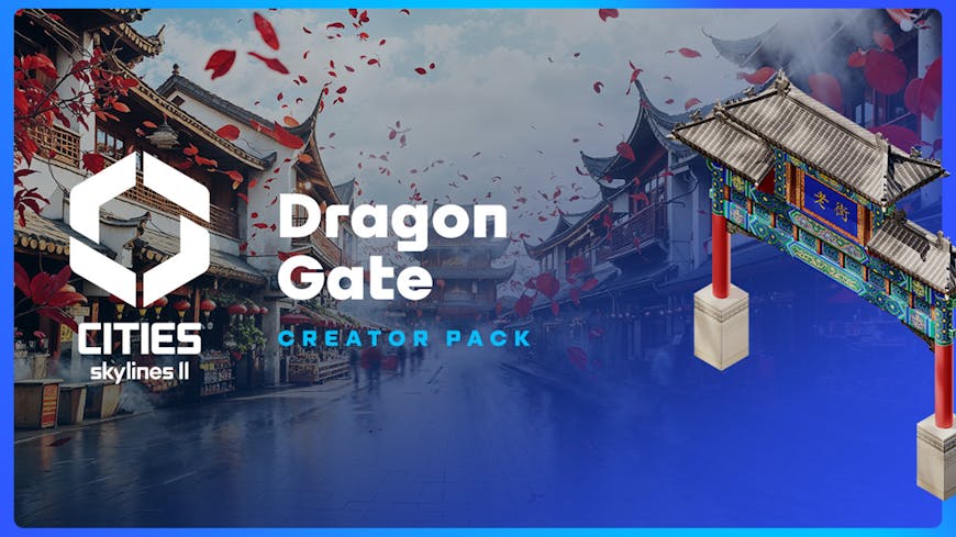 Product cover for Cities: Skylines II - Creator Pack: Dragon Gate