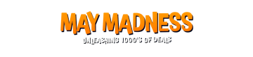 May Madness footer banner