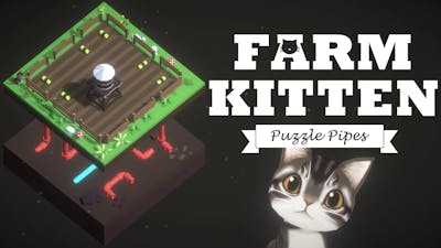 Farm Kitten - Puzzle Pipes