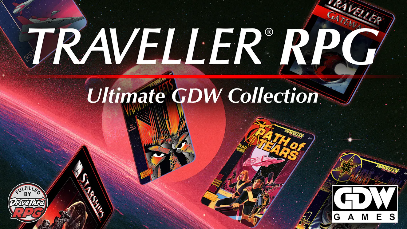 Product cover for Traveller RPG Ultimate GDW Collection