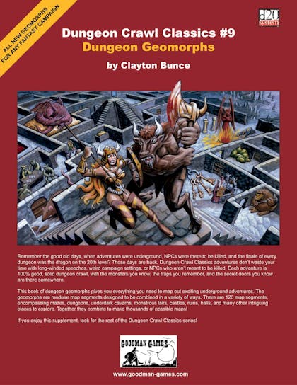 Dungeon Crawl Classics #9: Dungeon Geomorphs