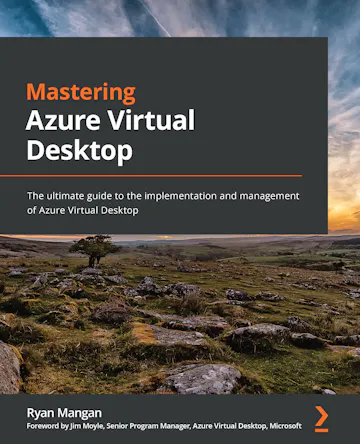 Product cover for Mastering Azure Virtual Desktop