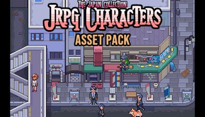 The Japan Collection-JRPG Characters Asset Pack