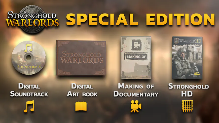 Product cover for Stronghold: Warlords - Special Edition