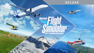 Product cover for Microsoft Flight Simulator (2020) 40th Anniversary Edition - Deluxe Edition