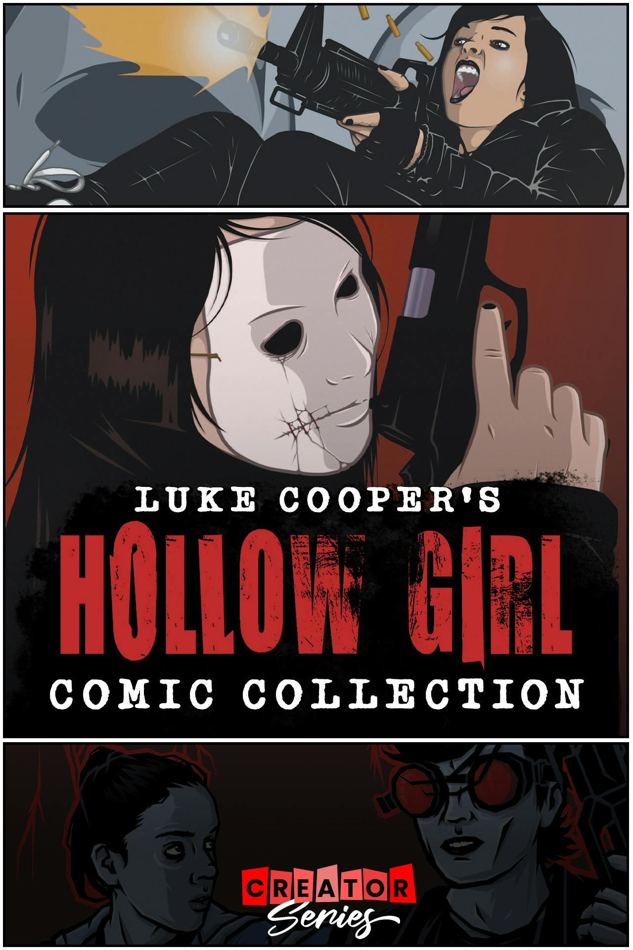 Product cover for Luke Cooper's Hollow Girl Comic Collection