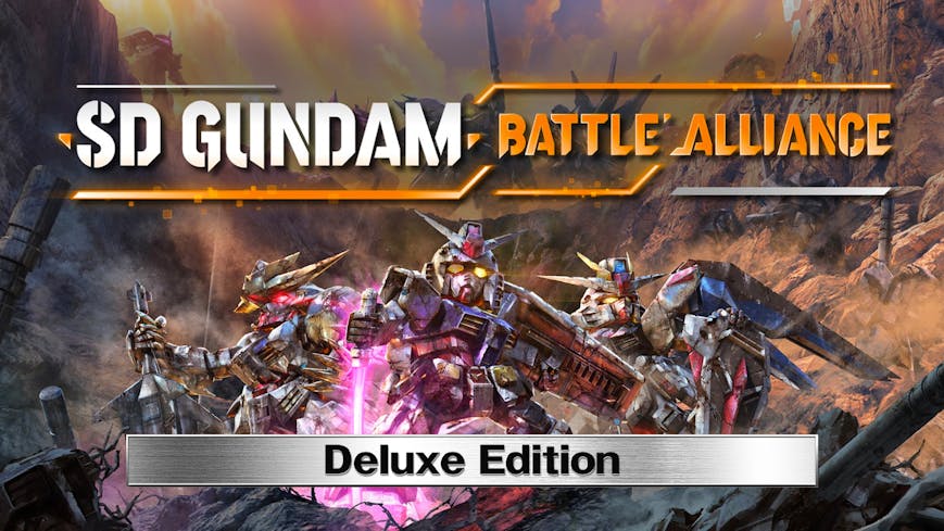 Product cover for SD Gundam Battle Alliance Deluxe Edition