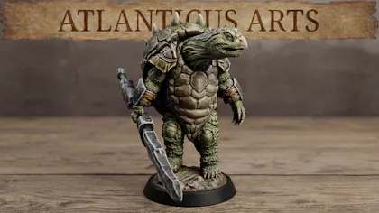 Tortle Monk - Coralax