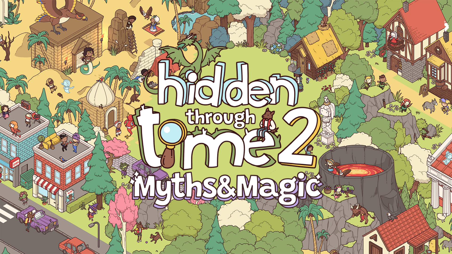 Hidden Through Time 2: Myths & Magic | PC Mac Steam Game | Fanatical