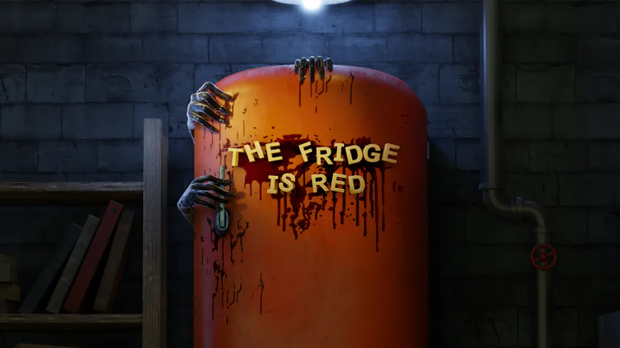 Product cover for The Fridge is Red