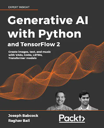 Product cover for Generative AI with Python and TensorFlow 2