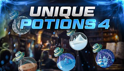 Unique Potions 4 - RPG Inventory Icons