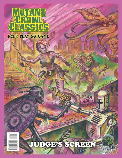 Mutant Crawl Classics #0: Judge's Screen