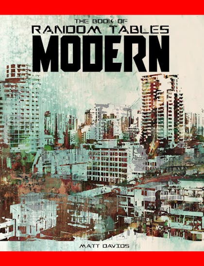 The Book of Random Tables: Modern