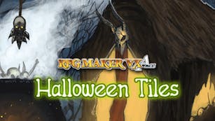 Product cover for RPG Maker VX Ace: Halloween Tiles Resource Pack - DLC
