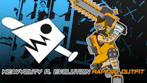 Product cover for Lethal League Blaze - Heavyduty R. Evolution outfit for Raptor