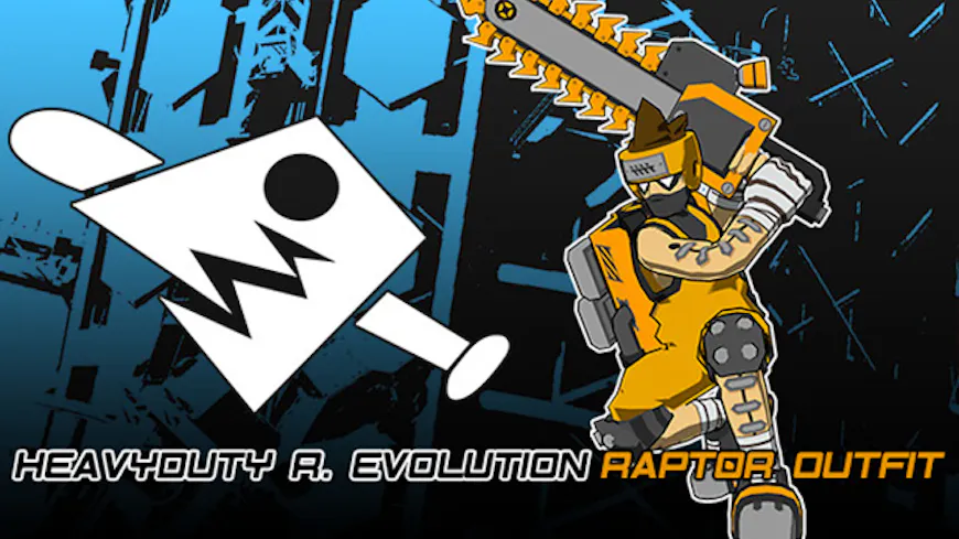Product cover for Lethal League Blaze - Heavyduty R. Evolution outfit for Raptor