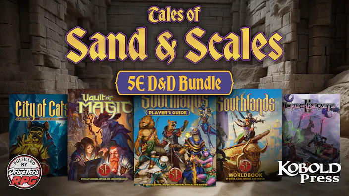 Product cover for Tales of Sand & Scales 5E D&D Bundle