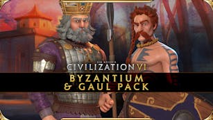 Product cover for Civilization VI - Byzantium & Gaul Pack - DLC