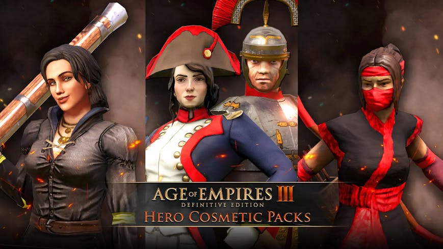 Age of Empires III: Definitive Edition – Hero Cosmetic Pack – Vol. 1
