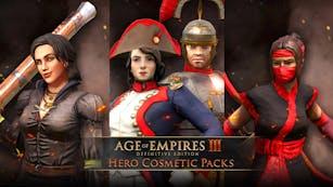 Product cover for Age of Empires III: Definitive Edition – Hero Cosmetic Pack – Vol. 1 - DLC