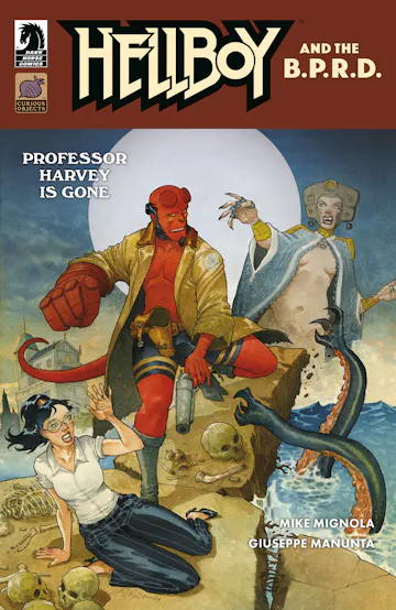 Product cover for Hellboy and the B.P.R.D.: Professor Harvey is Gone