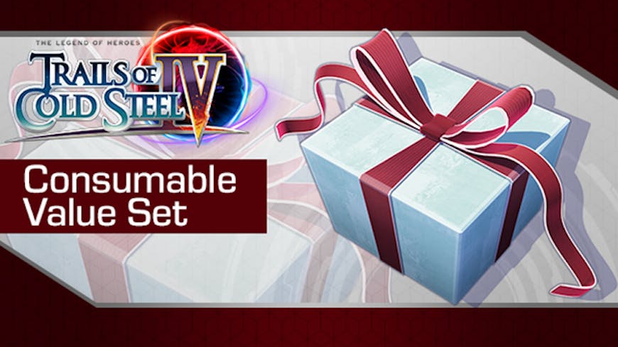 Product cover for The Legend of Heroes: Trails of Cold Steel IV - Consumable Value Set