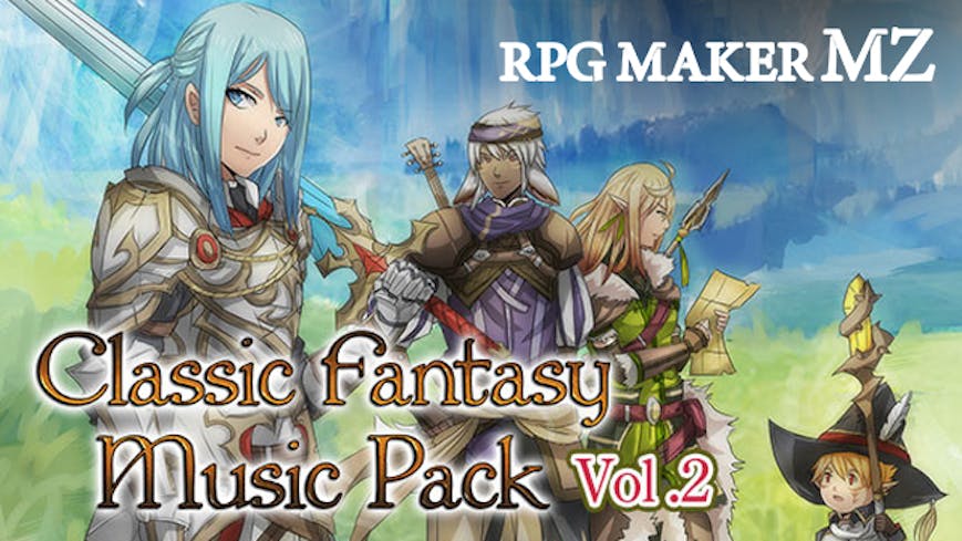 Product cover for RPG Maker MZ - Classic Fantasy Music Pack Vol 2