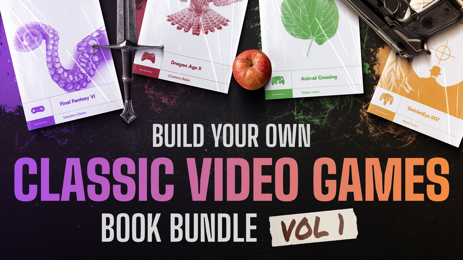 Build your own Classic Video Games Book Bundle Vol 1