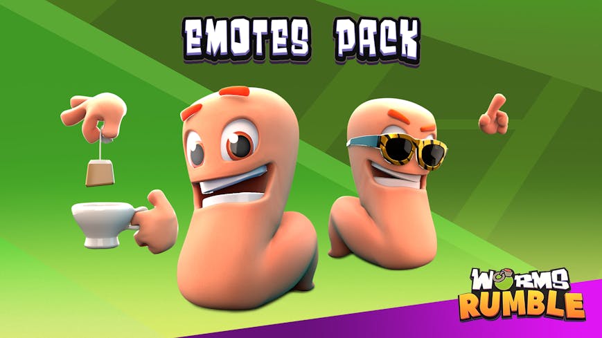 Worms Rumble - Emote Pack