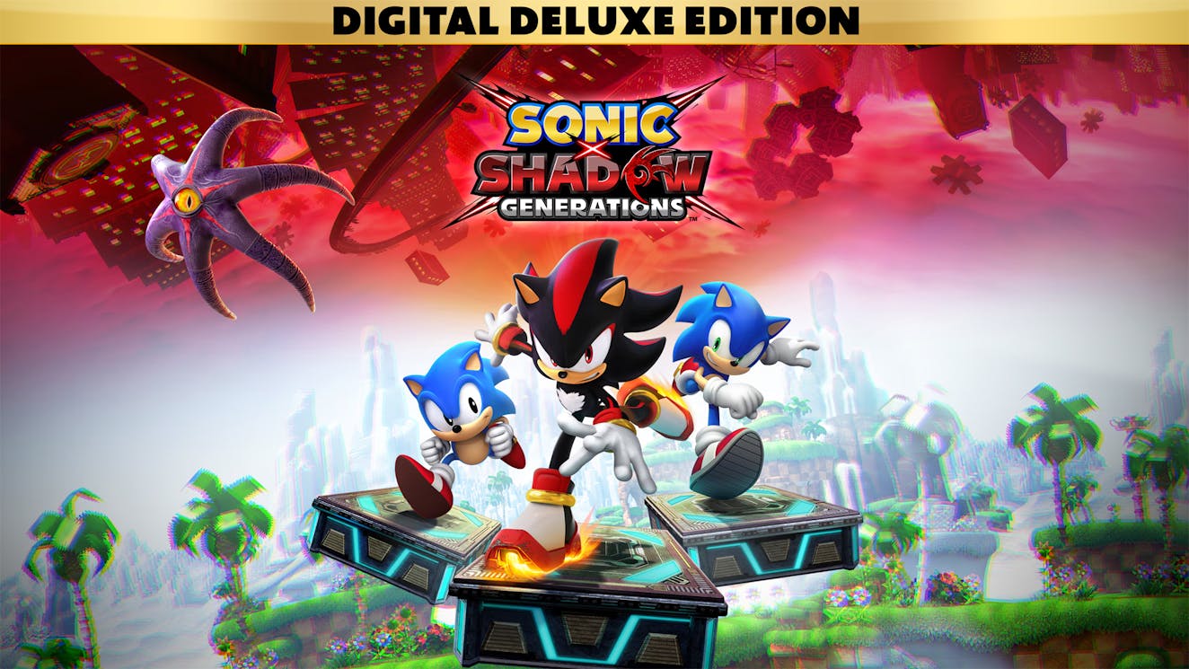Product cover for SONIC X SHADOW GENERATIONS Digital Deluxe Edition