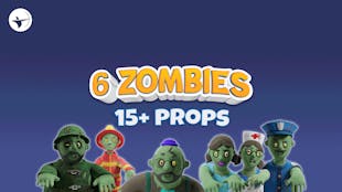 6 Toon Zombies