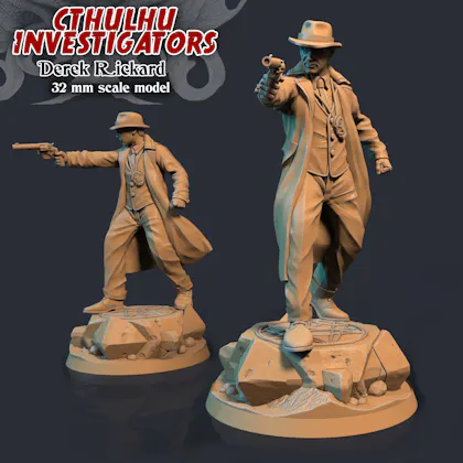 Police Derek Rickard - Cthulhu Investigators