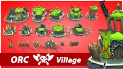 Orc RTS Fantasy Buildings