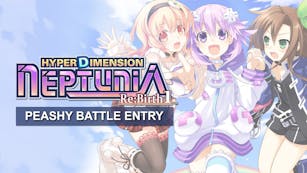 Product cover for Hyperdimension Neptunia Re;Birth1 Peashy Battle Entry DLC
