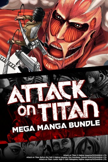 Product cover for Attack On Titan Mega Manga Bundle